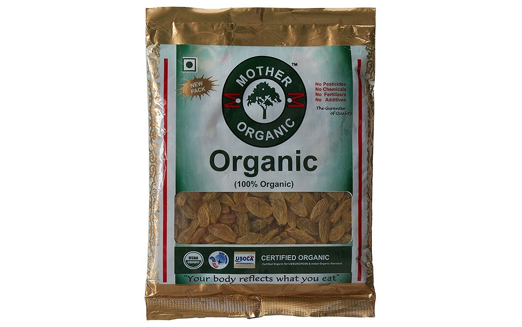 Mother Organic Raisins    Pack  250 grams